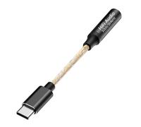 Wzxksoac Cable de Interfaz de Audio CX31993 con Amplificador de Auriculares USB-C una 3,5 mm, Adaptador de DecodificacióN de Audio HiFi, Convertidor Tipo C, Color Negro.