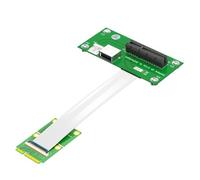 Wzxksoac Cable Elevador de Cable de ExtensióN Mini PCI-E una PCI-E X4 con Cable FPC de Alta Velocidad con Almohadilla MagnéTica, B