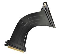 Wzxksoac Cable Elevador PCI-e 4.0, Tarjeta Extensora Flexible de Alta Velocidad PCIe 4.0 X16, Adaptador de 90 Grados de 25 Cm.