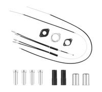 Wzxksoac Cables de Freno Gyro para Bicicleta (Delanteros y Traseros, Superior e Inferior) con Kit de Rotor Giratorio, para la Mayoría de Sistemas Gyro y Bicicletas de 20 Pulgadas.