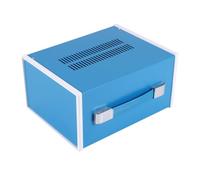 Wzxksoac Caja de Conexiones Metálica para Módulos Electrónicos de Exterior e Interior, 210 X 140 X 270 Mm.