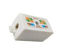 Wzxksoac Caja de Conexiones RJ45 Cat6 para Accesorios de Conexión de Cables de Red Ethernet