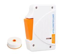 Wzxksoac Caja de Limpieza de Extremos de Fibra Óptica -550, Herramienta de Limpieza para Conectores de Fibra Óptica SC/FC//LC, Limpiador de Adaptadores de de Fibra.
