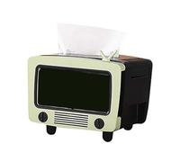 Wzxksoac Caja de PañUelos para TV, Soporte para Caja de PañUelos Creativos Multifuncionales con Ranura para TeléFono MóVil, Soporte para PañUelos para el Hogar D