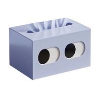 Wzxksoac Caja Extractora de Pañuelos de Plástico con Diseño Pequeño y Adorable, Ideal para Dormitorio, Sala de Estar, Coche Espacios B