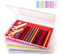 Wzxksoac Caja para Guardar Fotos, Paquete 4, para Guardar Álbumes Recortes, con Capacidad para Cartas 8,5 X 11,5 Pulgadas, para Proteger Álbumes Recortes y Suministros Oficina.