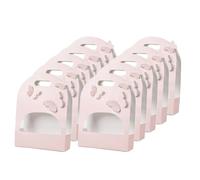 Wzxksoac Cajas PortáTiles para Regalos de Boda, Bolsas Rosas para, Caja con Asa, Cesta de Embalaje con Forma de Mariposa 3D y Flores Rectangulares.