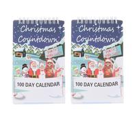 Wzxksoac Calendario De Cuenta Regresiva De Navidad De 100 DíAs Calendario De Cuenta Regresiva Calendario De DecoracióN De Habitaciones