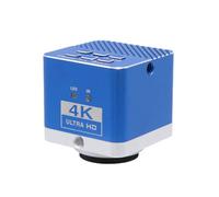 Wzxksoac Cámara de Microscopio Industrial 4K Ultra HD 30 Fps 48 MP Compatible con, Salida USB, Sensor IMX334 para Reparación de PCB, CPU y Teléfonos.