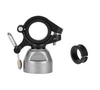 Wzxksoac Campana de Viento para Bicicleta, Sonido Potente, Timbre de Advertencia para Bicicleta de Carretera, Bocina Ultraligera de Aleación de Cobre, Accesorios para Bicicleta de Titanio.