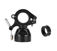 Wzxksoac Campana Viento para Bicicleta, Sonido Potente, Timbre Advertencia para Bicicleta Carretera, Bocina Ultraligera Aleación Cobre, Accesorio para Bicicleta, Color Negro.