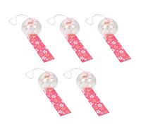 Wzxksoac Campanas de Viento Japonesas de Cristal Decoración de la Habitación Timbre del Hogar Tapices de Pared Decoración Al Aire Libre