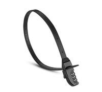 Wzxksoac Candado Portátil con Contraseña para Bicicleta de Carretera, de Alta Resistencia, con Bridas, Ajustable y Plegable, Accesorio para Bicicleta.