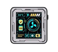 Wzxksoac Carcasa para Disco Duro NVMe 2230, Caja de Estado Sólido M.2, Carcasa para Unidad de Estado Sólido Móvil, Teléfono Móvil, PC, Almacenamiento Móvil Externo.