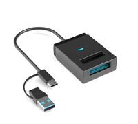 Wzxksoac Carcasa para SSD M.2 NVMe, USB 3.1 A M.2, Carcasa Externa de 10 Gbps para SSD M.2 NVME 2230, 2242, 2260 y 2280.