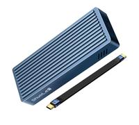 Wzxksoac Carcasa SSD NVME USB 4.0 M.2 de 40 Gbps para Unidad Externa 3/4 USB-C Compatible con 2280/60/42/30