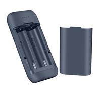 Wzxksoac Cargador de Batería 18650 de 5 V y 2 A con Carga Rápida USB, 2 Unidades, Sin Soldadura