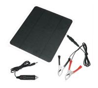 Wzxksoac Cargador Solar de Batería de 12 V, Kit de Carga Lenta Impermeable para Coche, Etc.