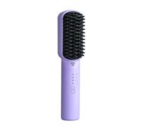 Wzxksoac Cepillo Alisador de Cabello Inalámbrico los Iones Negativos No Dañan el Cabello Mini Peine Alisador de Cabello Inalámbrico Herramienta de Peinado