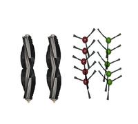 Wzxksoac Cepillo Lateral Principal de Aspiradora Robot para T10/T10 Turbo Series Accesorios Repuestos de Barrido para Aspiradora