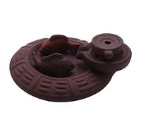 Wzxksoac Cerámico Quemador de Incienso de Reflujo de Pescado, Soporte de Palos de Conos de Incienso, para La Sala de Yoga,Decoración de Casa Y Regalo de