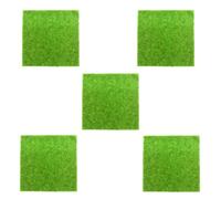 Wzxksoac Césped Artificial DIY Mini Simulación de Césped Flocado Micro-Paisaje Planta Paisajismo 30x30cm
