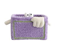 Wzxksoac Cesta de Almacenamiento Little para Plegable para el Hogar, DiseñO de Nicho, Almacenamiento de Juguetes, Aperitivos, CosméTicos, OrganizacióN de Regalos, Color