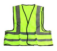 Wzxksoac Chaleco Amarillo Reflectante Seguridad Talla M - 68cm