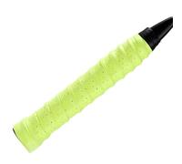 Wzxksoac Cinta Absorbente de Sudor para Raqueta de Bádminton, Cinta Adhesiva para Raqueta de Tenis, Caña de Pescar, Cinta de Bádminton Antideslizante de Goma, Verde Fluorescente