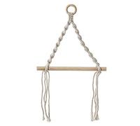 Wzxksoac Colgantes de Pared NóRdicos, de Madera, Dormitorio, Sala de Estar, Adorno Tejido una Mano, DecoracióN del Hogar, Soporte de Toalla de Papel