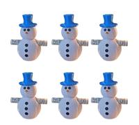 Wzxksoac Colgantes Navideños, Artesanías de Resina, Colgantes para Árboles de Navidad, Adornos para Billeteras, Decoraciones para el Hogar, Muñeco de Nieve