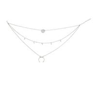 Wzxksoac Collar De Mujer Collares Declaración De Joyas Vintage De Pendiente Collar Collar De Pendiente De Multicapa Gct05-02