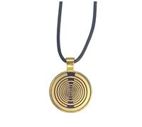 Wzxksoac Collar Lakhovsky MWO con Oscilador Multionda, Disco Energético Chapado en, Colgante, Equilibrio Energético C