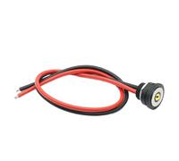 Wzxksoac Conector Magnético de 10 A, Cable de Carga, Cabezal de Contacto de Succión Magnética, Terminal Hembra de Alta Corriente.