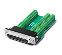 Wzxksoac Conector Sin Soldadura HDB44, Industrial, 3, D-Sub, 44, Hembra, Conector P, Adaptador de Placa de Terminales, A