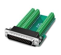 Wzxksoac Conector Sin Soldadura HDB44, Industrial, 3, D-Sub, 44, Macho, Conector P, Adaptador de Placa de Terminales de Conexión, C