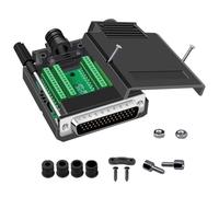 Wzxksoac Conector Sin Soldadura HDB44, Industrial, 3, D-Sub, 44, Macho, Conector P, Adaptador de Placa de Terminales, B