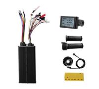 Wzxksoac Controlador de 3 Modos de 24 Tubos, 48 V-72 V, 100 A, con Pantalla LCD SW900, Aceleración Máxima 20 Veces y KT 8 para Modificación de Patinete Eléctrico.