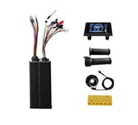 Wzxksoac Controlador de 3 Modos de 24 Tubos, 48 V-72 V, 100 A, con Pantalla S966, Aceleración Máxima 20X y KT 8 para Modificación de Patinete Eléctrico.