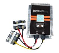 Wzxksoac Controlador de Carga Solar Boost MPPT de 24-85 V A 18-65 V, 800 W, Voltaje Ajustable con Pantalla, para Vehículos Eléctricos Automáticos.