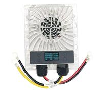 Wzxksoac Controlador de Carga Solar MPPT Reductor de 600 W con Salida de 10-30 V/17-85 V. Controlador Inteligente de Recarga de Temperatura Solar.