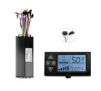 Wzxksoac Controlador de Motor Sin Escobillas de 36 V, 48 V, 52 V, 35 A, 1500 W + Kit LCD S861 SM5 + 2 Pines para ModificacióN de Scooter EléCtrico de Bicicleta de MontañA.