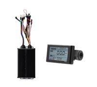 Wzxksoac Controlador de Motor Sin Escobillas SW900 de 48 V, 72 V, 60 A, 1000 W y 3000 W, con Pantalla LCD A Color, para Reparación de Bicicletas Eléctricas de Montaña y Scooters.