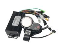 Wzxksoac Controlador de Sinusoidal de 26 A para Bicicleta Eléctrica, 3 Modos, con Pantalla A Color de 24 V, 36 V y 48 V para Motor Sin Escobillas de 500 W y 750 W.