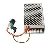 Wzxksoac Controlador de Velocidad de Motor de CC de 10 A 50 V CC/40 A Nominal/100 A /5000 W Controlador de Velocidad de Motor de CC PWM Ajustable.