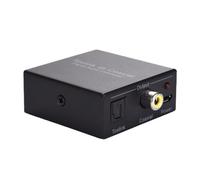Wzxksoac Convertidor de Audio Coaxial Bidireccional para Spdif Toslink A Audio Coaxial o Convertidor de Audio Digital Coaxial A Toslink