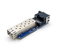 Wzxksoac Convertidor de Medios de Fibra Óptica de 100/1000 M con Ranura para Módulo Transceptor SFP, Conmutador Ethernet de Fibra Óptica PCBA Gigabit