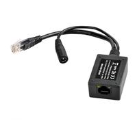 Wzxksoac Convertidor PoE GPOE-48V10W, Divisor de Salida Gigabit de 12-24 V A 48 V para Dispositivos 802.3af o 48 V y Conversión de Energía Solar A PoE.