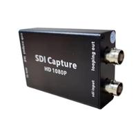 Wzxksoac Convertidor SDI A USB, Adaptador de Audio SDI, Convertidor BNC 1080P para Monitor, TV HD, Cámara, Estándar UVC/.