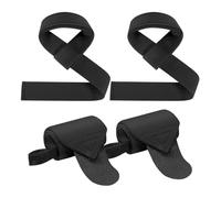 Wzxksoac Correas de Levantamiento y Muñequeras para Entrenamiento de Levantamiento de Pesas, Soporte Resistente para Gimnasio Que Mejora el Agarre y la Estabilidad de la Muñeca.